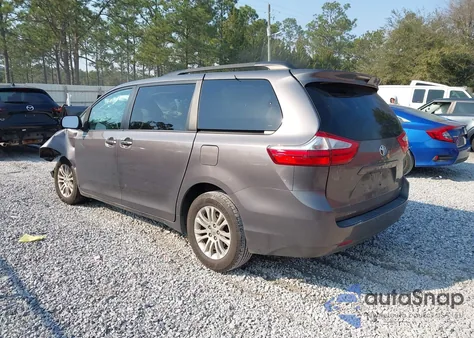 2015 Toyota Sienna Xle 8 Passenger из США, поврежденный, VIN 5TDYK3DC2FS665247